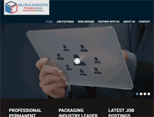 Tablet Screenshot of foldingcartonrecruiters.com